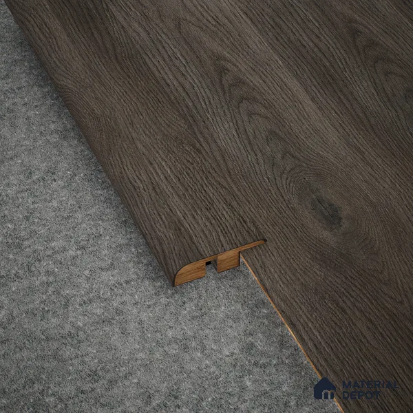 MDF Reducer R Profile Aqua Lock PM 00408 H | 8 ft x 12 mm x 12 mm | Compatible for Laminate Wood Floor LF 00291