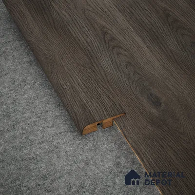 MDF Reducer R Profile Aqua Lock PM 00408 K | 8 ft x 23 mm x 12 mm | Compatible for Laminate Wood Floor LF 00291