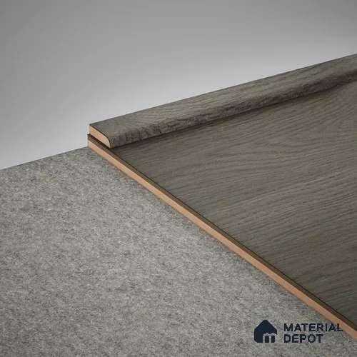 MDF Corner Beading Profile Aqua Lock PM 00408 | 8 ft x 12 mm x 12 mm | Compatible for Laminate Wood Floor LF 00291
