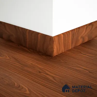 WPC Skirting Stone Core TF 00429 C | 8 ft x 3.5 Inch x 12 mm | Compatible for SPC Floor VF 00123