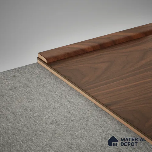 MDF Corner Beading Profile Aqua Lock PM 00409 | 8 ft x 12 mm x 12 mm | Compatible for Laminate Wood Floor LF 00292