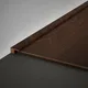 A close-up of a MDF Edge Profile Aqua Lock PM 00409 T | 8 ft x 18 mm x 12 mm | Compatible for Laminate Wood Floor LF 00292 available at Material Depot in Bangalore