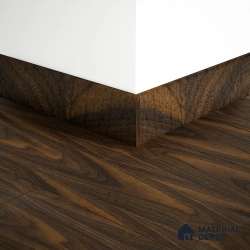 MDF Skirting Herringbone PM 00388 F | 8 ft x 3.5 Inch | Compatible for Laminate Wood Floor LF 00293