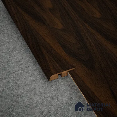 MDF Reducer R Profile Herringbone PM 00388 K | 8 ft x 23 mm x 12 mm | Compatible for Laminate Wood Floor LF 00293