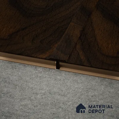 MDF T Profile Herringbone PM 00388 Q | 8 ft x 25 mm x 12 mm | Compatible for Laminate Wood Floor LF 00293