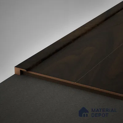 MDF Edge Profile Herringbone PM 00388 R | 8 ft x 12 mm x 12 mm | Compatible for Laminate Wood Floor LF 00293