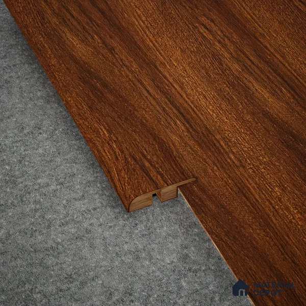 MDF Reducer R Profile Herringbone PM 00392 K | 8 ft x 23 mm x 12 mm | Compatible for Laminate Wood Floor LF 00295