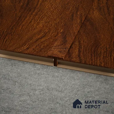 MDF T Profile Herringbone PM 00392 M | 8 ft x 12 mm x 12 mm | Compatible for Laminate Wood Floor LF 00295