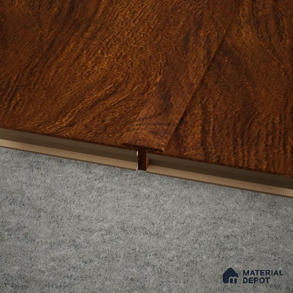 MDF T Profile Herringbone PM 00392 M | 8 ft x 12 mm x 12 mm | Compatible for Laminate Wood Floor LF 00295