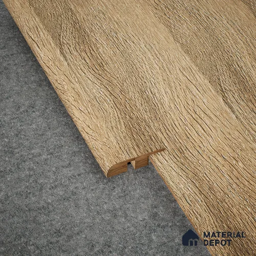 MDF Reducer R Profile Herringbone PM 00394 L | 8 ft x 25 mm x 12 mm | Compatible for Laminate Wood Floor LF 00296
