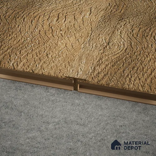 MDF T Profile Herringbone PM 00394 N | 8 ft x 16 mm x 12 mm | Compatible for Laminate Wood Floor LF 00296