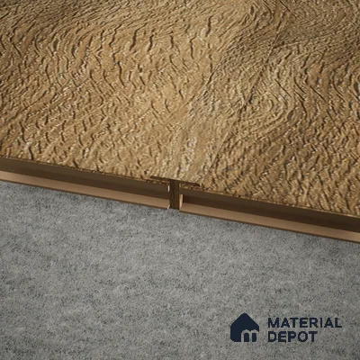MDF T Profile Herringbone PM 00394 Q | 8 ft x 25 mm x 12 mm | Compatible for Laminate Wood Floor LF 00296