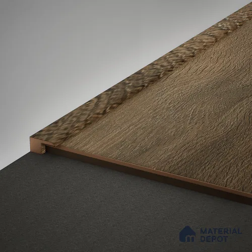 MDF Edge Profile Herringbone PM 00394 U | 8 ft x 23 mm x 12 mm | Compatible for Laminate Wood Floor LF 00296