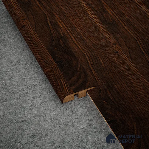 MDF Reducer R Profile Herringbone PM 00396 J | 8 ft x 18 mm x 12 mm | Compatible for Laminate Wood Floor LF 00297