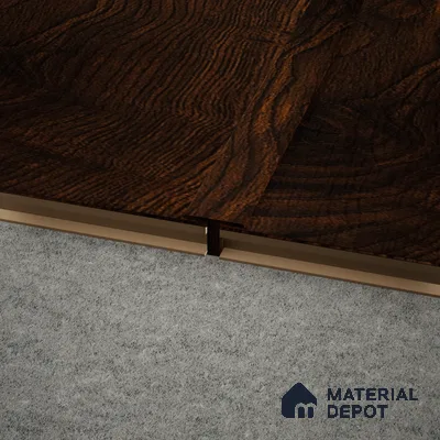 MDF T Profile Herringbone PM 00396 O | 8 ft x 18 mm x 12 mm | Compatible for Laminate Wood Floor LF 00297
