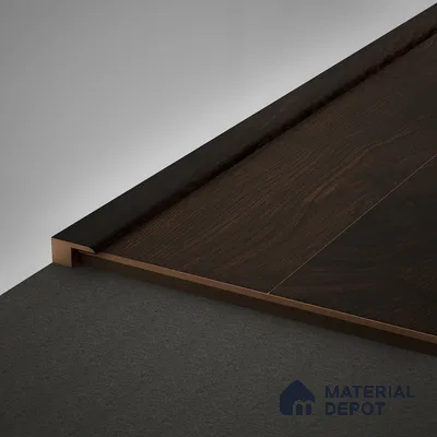 MDF Edge Profile Herringbone PM 00396 S | 8 ft x 16 mm x 12 mm | Compatible for Laminate Wood Floor LF 00297