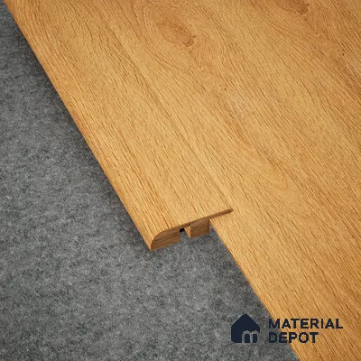 MDF Reducer R Profile Herringbone PM 00398 L | 8 ft x 25 mm x 12 mm | Compatible for Laminate Wood Floor LF 00298