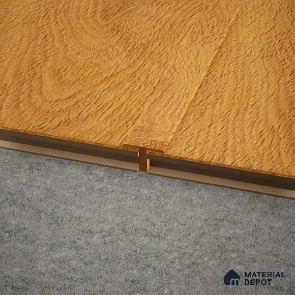 MDF T Profile Herringbone PM 00398 P | 8 ft x 23 mm x 12 mm | Compatible for Laminate Wood Floor LF 00298