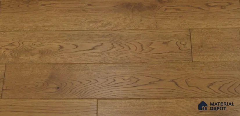 Solid Hardwood Floor SF 00003 C Real Wood Surface Oak Coffee 36 x 5 inch (910x120 mm) - 18 mm | UV Coating