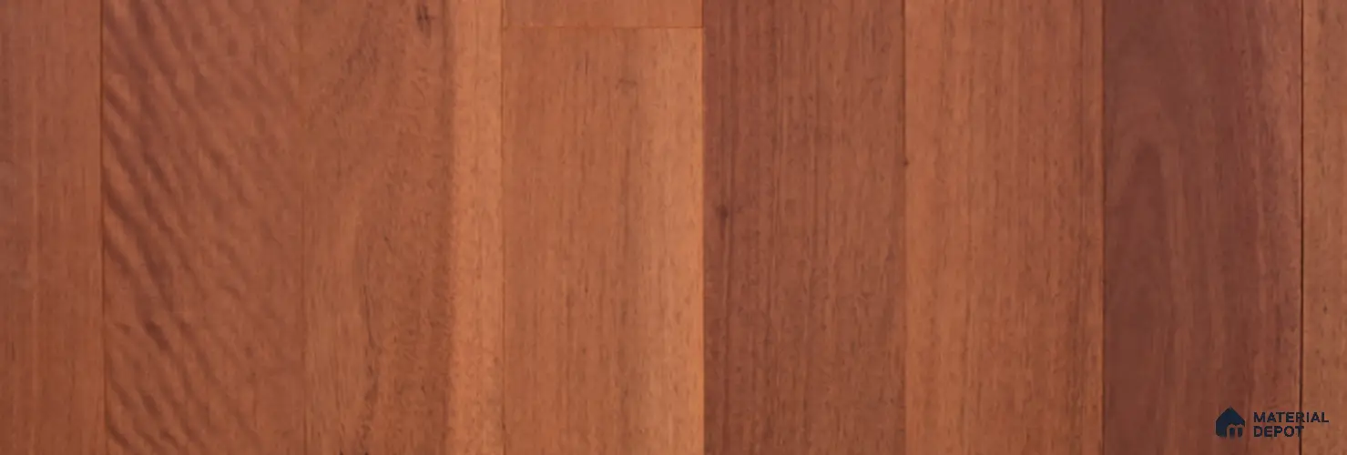Solid Hardwood Floor SF 00003 F Real Wood Surface Teak 36 x 5 inch (910x122 mm) - 14 mm | UV Coating