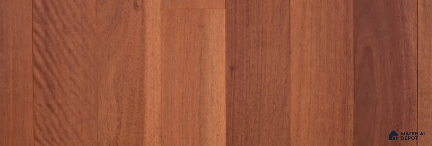 Solid Hardwood Floor SF 00003 F Real Wood Surface Teak 36 x 5 inch (910x122 mm) - 14 mm | UV Coating