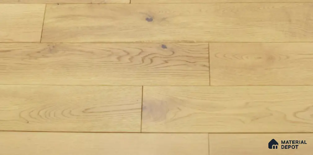 Solid Hardwood Floor SF 00003 D Real Wood Surface White Oak (Natural Oak) 36 x 5 inch (910x125 mm) - 18 mm | UV Coating