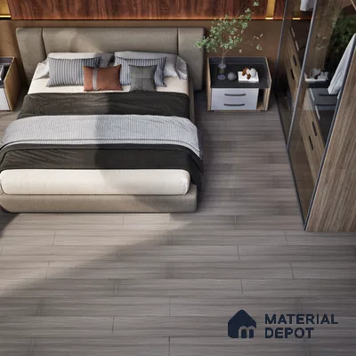 HDF Laminate Wood Floor EIR Finish Aqua Lock LF 00287 | 4 ft x 8 inch x 8 mm | AC4 Grade | Arc Click With Wax Coating | U Groove | Water Proof | Suitable for Flooring, Living Room, Bedroom