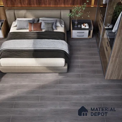 HDF Laminate Wood Floor EIR Finish Aqua Lock LF 00291 | 4 ft x 8 inch x 8 mm | AC4 Grade | Arc Click With Wax Coating | U Groove | Water Proof | Suitable for Flooring, Living Room, Bedroom