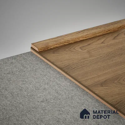 WPC Corner Beading Profile Stone Core TF 00002 B | 8 ft x 16 mm x 12 mm | Compatible for SPC Floor SP 00065