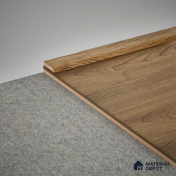 WPC Corner Beading Profile Stone Core TF 00002 B | 8 ft x 16 mm x 12 mm | Compatible for SPC Floor SP 00065