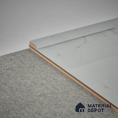 WPC Corner Beading Profile Stone Core TF 00003 D | 8 ft x 25 mm x 12 mm | Compatible for SPC Floor SP 00066