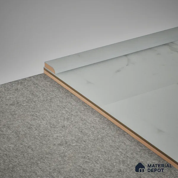WPC Corner Beading Profile Stone Core TF 00003 D | 8 ft x 25 mm x 12 mm | Compatible for SPC Floor SP 00066