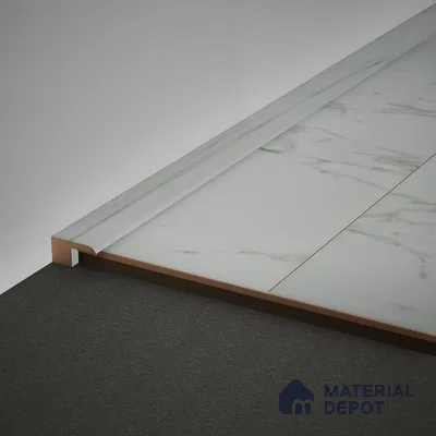 WPC Edge Profile Stone Core TF 00003 K | 8 ft x 37 mm x 12 mm | Compatible for SPC Floor SP 00066