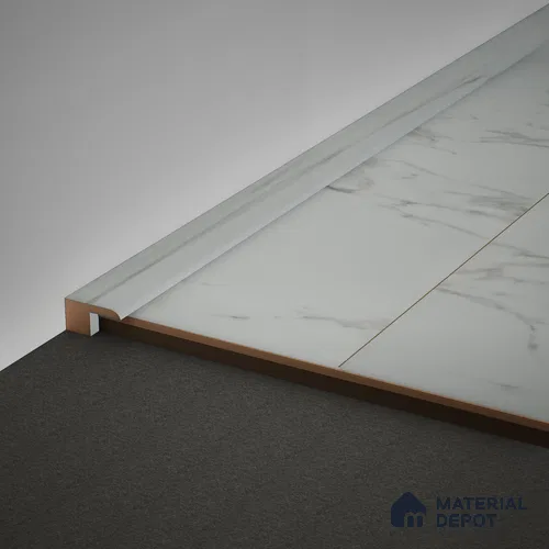 WPC Edge Profile Stone Core TF 00003 K | 8 ft x 37 mm x 12 mm | Compatible for SPC Floor SP 00066