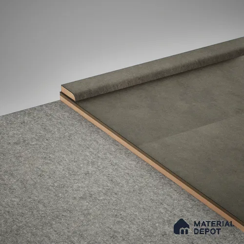 WPC Corner Beading Profile Stone Core TF 00004 D | 8 ft x 25 mm x 12 mm | Compatible for SPC Floor SP 00067