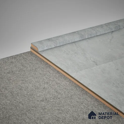 WPC Corner Beading Profile Stone Core TF 00011 B | 8 ft x 16 mm x 12 mm | Compatible for SPC Floor SP 00074