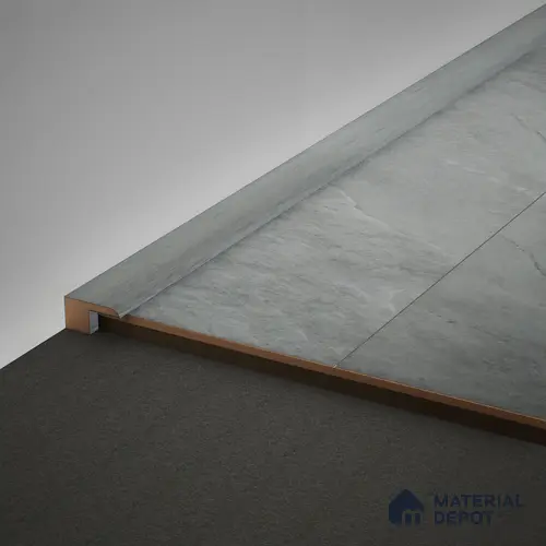 WPC Edge Profile Stone Core TF 00429 G | 8 ft x 37 mm x 12 mm | Compatible for SPC Floor VF 00123