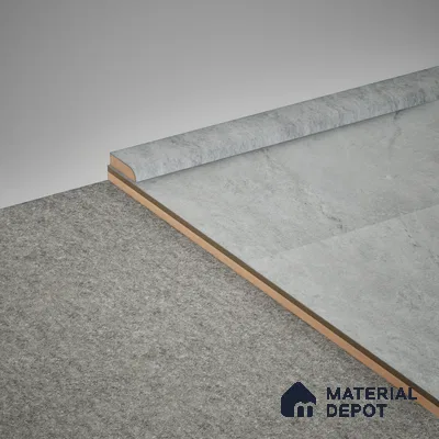WPC Corner Beading Profile Stone Core TF 00011 | 8 ft x 12 mm x 12 mm | Compatible for SPC Floor SP 00074