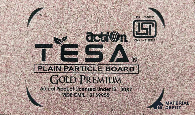 Gold Premium 2440x1830 mm Exterior Grade Plain Particle Board - 12 mm