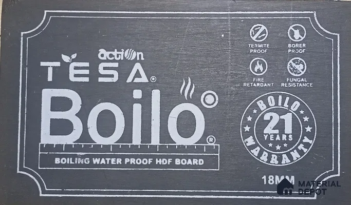 Boilo 8 ft x 4 ft Plain BWP Grade HDF - 16 mm