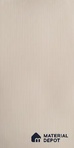 Sandshell Beige Fluted Solid Color LM 13657 8 ft x 4 ft Texture Finish Decorative Laminate - 1.25 mm | Suitable for TV Unit,Wardrobe, Kitchen Cabinets
