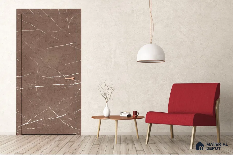 Stone Look 3743 ROK 8 ft x 4 ft Texture Finish Decorative Laminate - 1 mm | Suitable for TV Unit, Wardrobe, Kitchen Cabinets