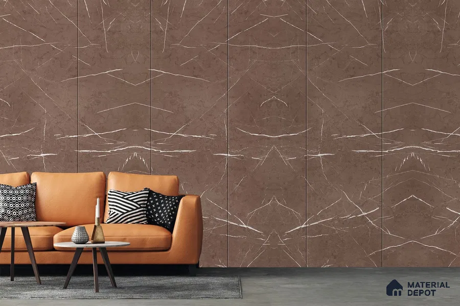 Stone Look 3743 ROK 8 ft x 4 ft Texture Finish Decorative Laminate - 1 mm | Suitable for TV Unit, Wardrobe, Kitchen Cabinets