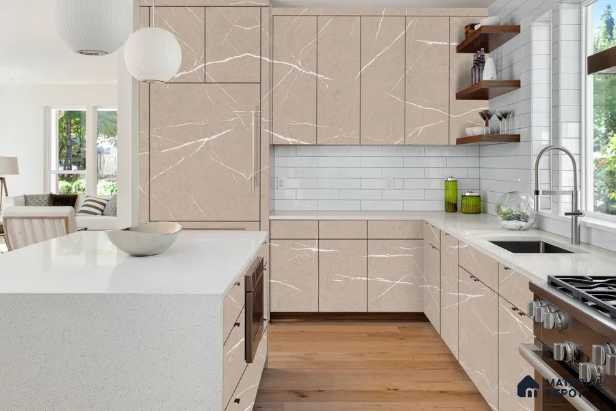 Stone Look 3742 ROK 8 ft x 4 ft Texture Finish Decorative Laminate - 1 mm | Suitable for TV Unit, Wardrobe, Kitchen Cabinets
