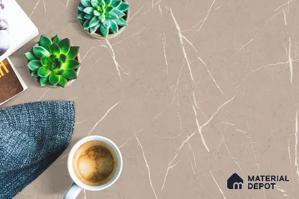 Stone Look 3742 ROK 8 ft x 4 ft Texture Finish Decorative Laminate - 1 mm | Suitable for TV Unit, Wardrobe, Kitchen Cabinets
