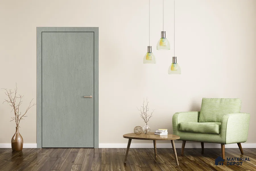 Grey Cement Look 3793 SBF 8 ft x 4 ft Texture Finish Decorative Laminate - 1 mm | Suitable for TV Unit, Wardrobe, Kitchen Cabinets