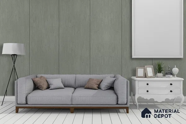 Grey Cement Look 3793 SBF 8 ft x 4 ft Texture Finish Decorative Laminate - 1 mm | Suitable for TV Unit, Wardrobe, Kitchen Cabinets