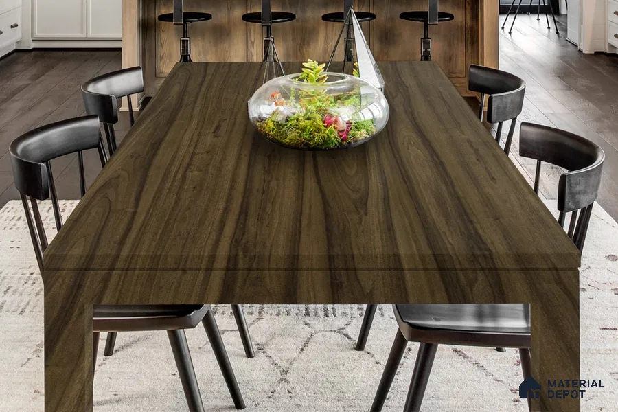 Wooden Look 3322 NGL 8 ft x 4 ft High Gloss Finish Decorative Laminate - 1 mm | Suitable for TV Unit, Wardrobe, Kitchen Cabinets