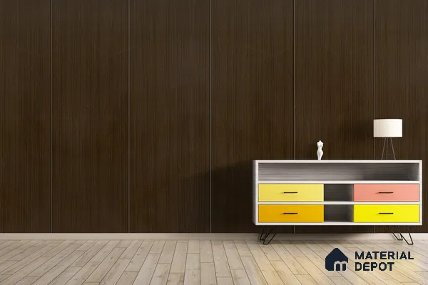 Wooden Look 3287 NGL 8 ft x 4 ft High Gloss Finish Decorative Laminate - 1 mm | Suitable for TV Unit, Wardrobe, Kitchen Cabinets