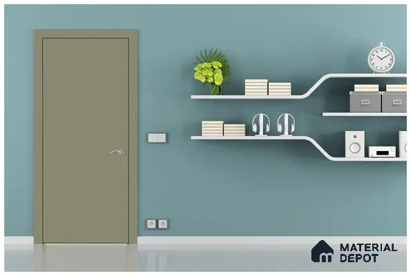 Grey Solid Colors Look 3561 NGL 8 ft x 4 ft High Gloss Finish Decorative Laminate - 1 mm | Suitable for Living Room, Kitchen, Office
